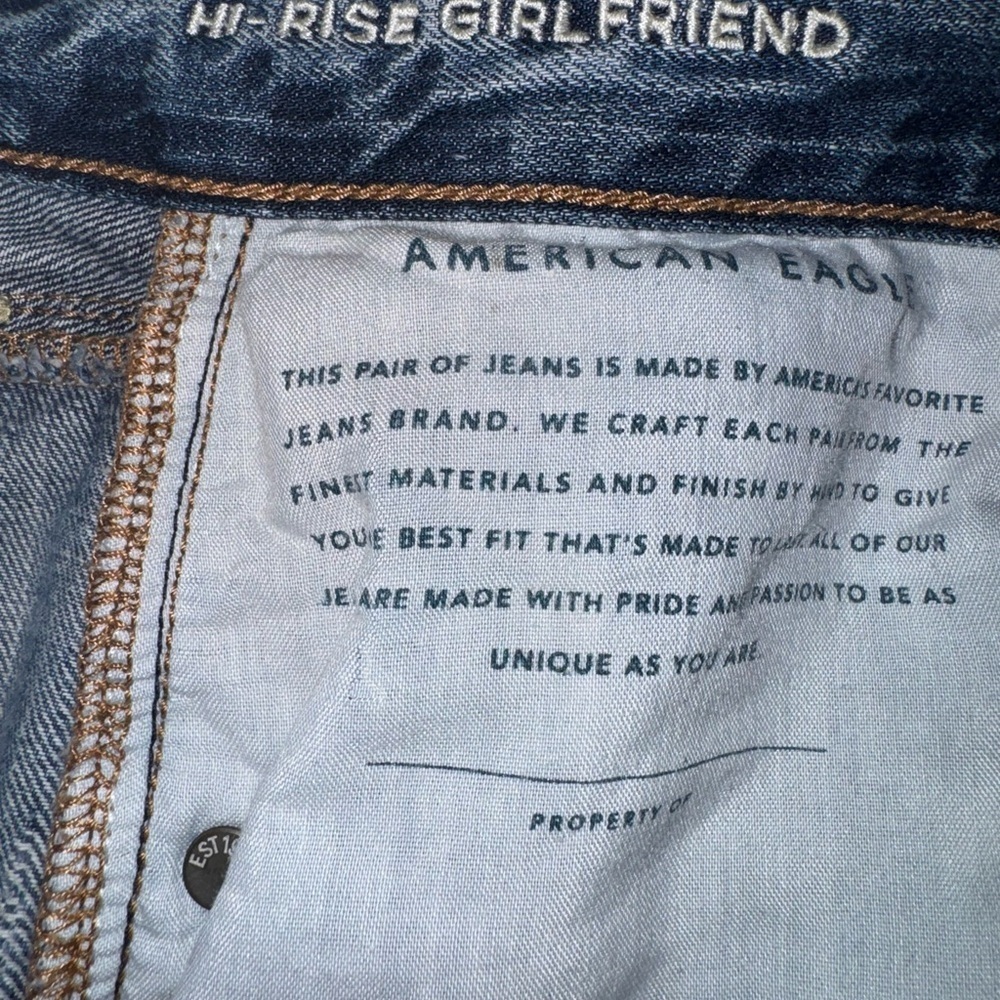 American Eagle Outfitters Distressed Jean Shorts - Picture 5 of 9